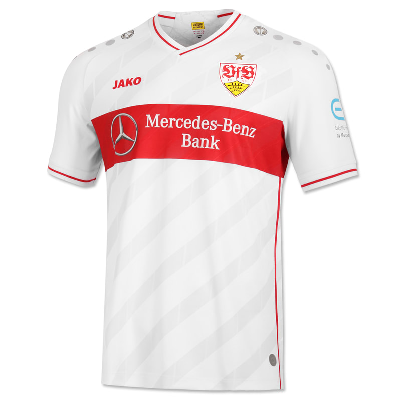 VfB Stuttgart Home 2020/2021 Football Shirt Manufactured By Jako. The Club Plays Football In Germany.