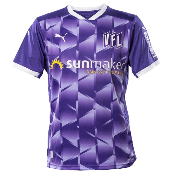 VfL Osnabrück Home 2020/2021 Football Shirt Manufactured By Puma. The Club Plays Football In Germany.