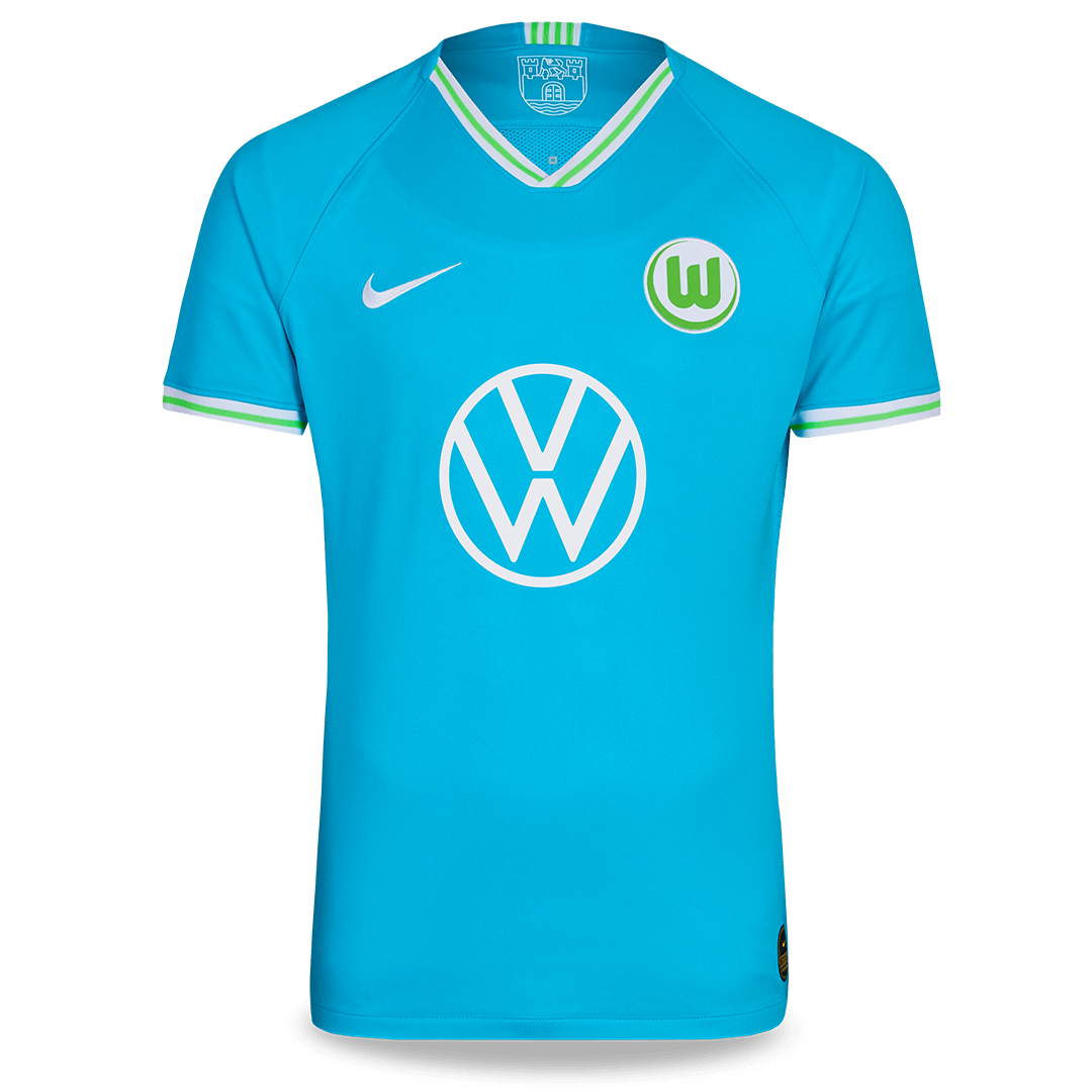 VfL Wolfsburg Third 2020/2021 Football Shirt Manufactured By Nike. The Club Plays Football In Germany.