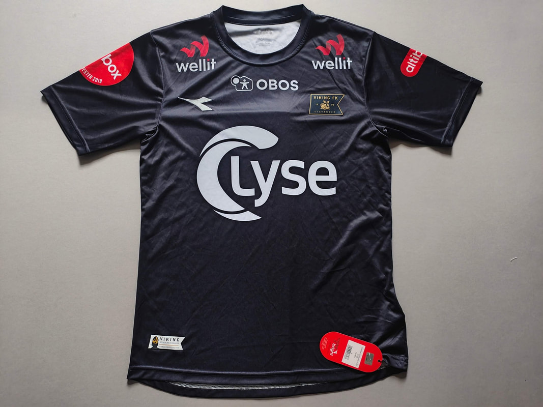Viking FK Home 2020 Football Shirt Manufactured By Diadora. The Club Plays Football In Norway.