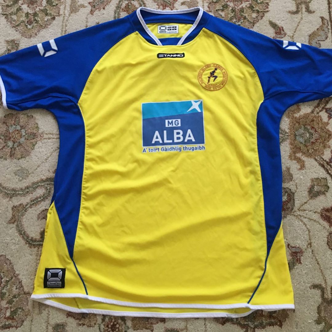 Western Isles Home 2015 Football Shirt. Club Football Shirts.